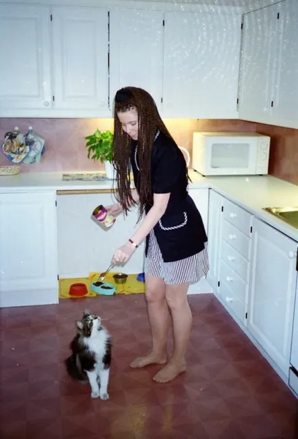 Hilde fikk afrofletter i mai 1996